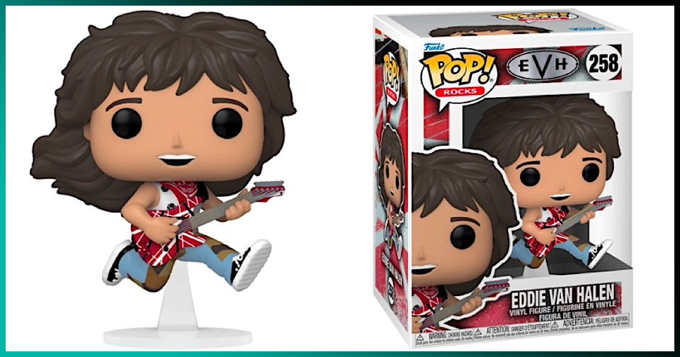 Funko lanza la figura Pop! de Eddie Van Halen de Van Halen
