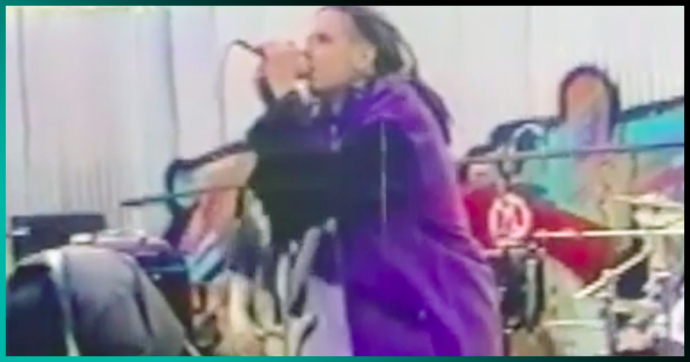 Surge video inédito de Korn tocando en vivo en 1993 en el patio de una casa