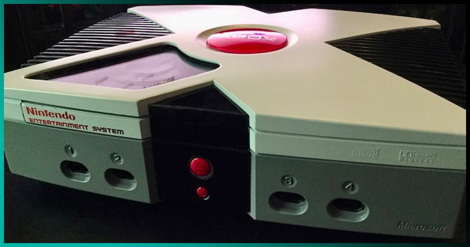 Fan crea el NES Xbox: Un Xbox con la forma, colores y estilo del mítico NES