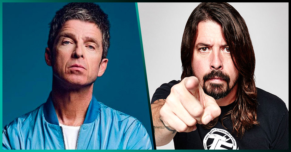 Oasis: La súper grosería que Noel Gallagher le dijo a Dave Grohl y por qué lo hizo