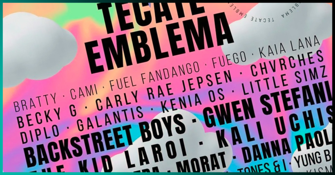 El festival Tecate Emblema anuncia su lineup 2022 con Backstreet Boys y más