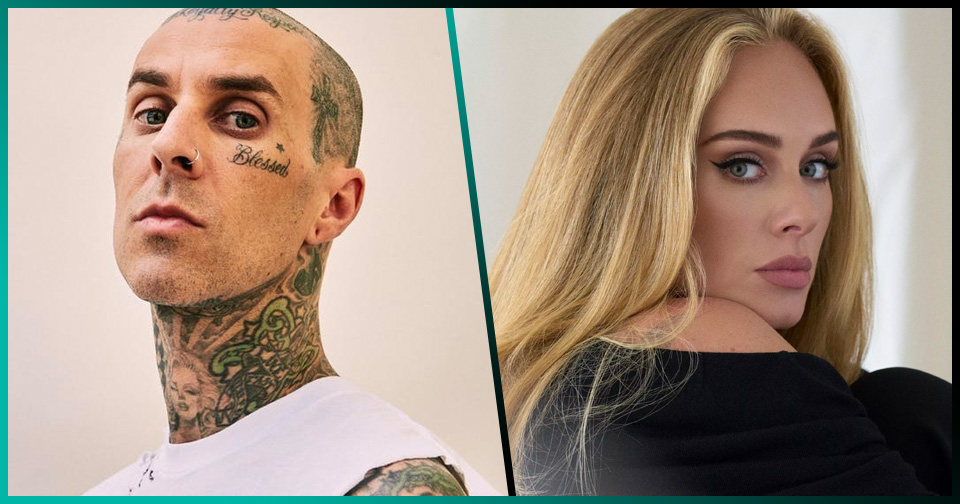 Travis Barker de Blink-182 comparte interesante pero estraño cover de Adele