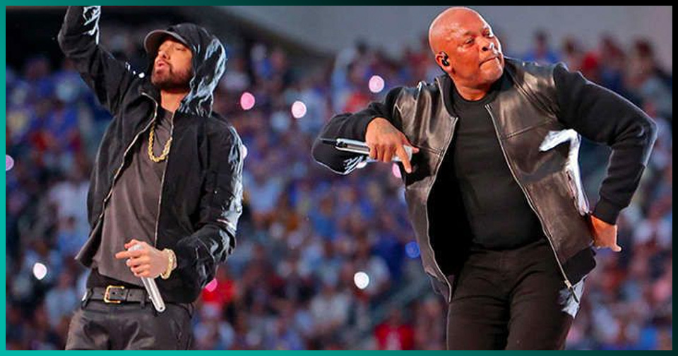 Eminem y Dr. Dre regresan al Top 10 de Billboard gracias al Super Bowl 2022