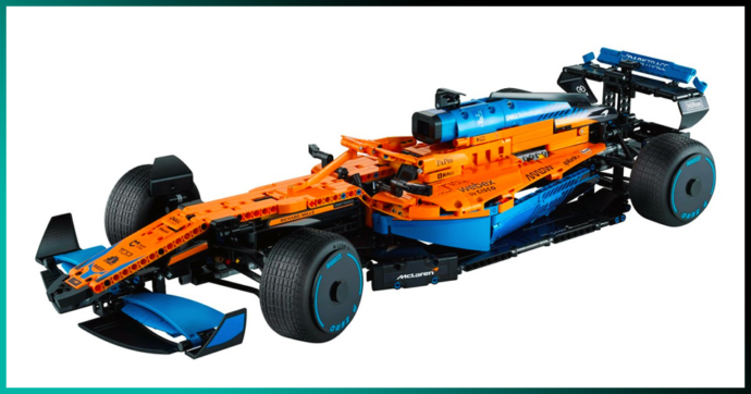 LEGO anuncia un increíble set Technic del auto de Fórmula 1 de McLaren