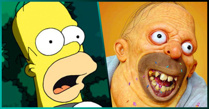 Los Simpson: Así se verían los personajes de la serie en su versión “Creepypasta”