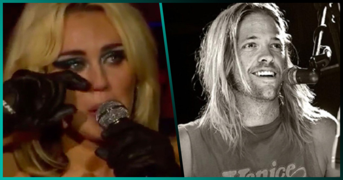 Miley Cyrus rompe en llanto al hablar de Taylor Hawkins en Lollapalooza Brasil