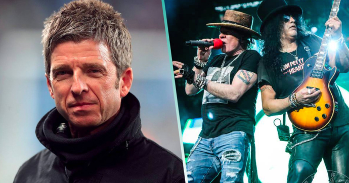 La vez que Noel Gallagher criticó duramente a Guns N’ Roses por su reunión con Slash