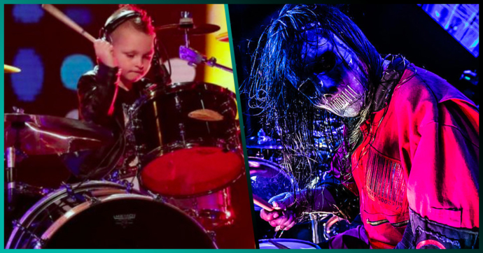 Un niño prodigio de 7 años toca “Sulphur” de Slipknot en la batería en vivo en TV