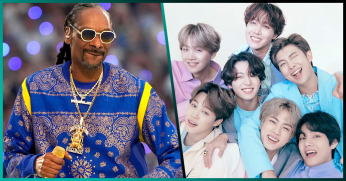 Hip-hop x K-pop: Snoop Dogg y BTS trabajan juntos en una nueva canción