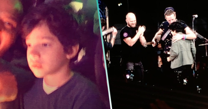 Coldplay subió a Huillo, el niño con autismo que se hizo viral, al escenario del Foro Sol