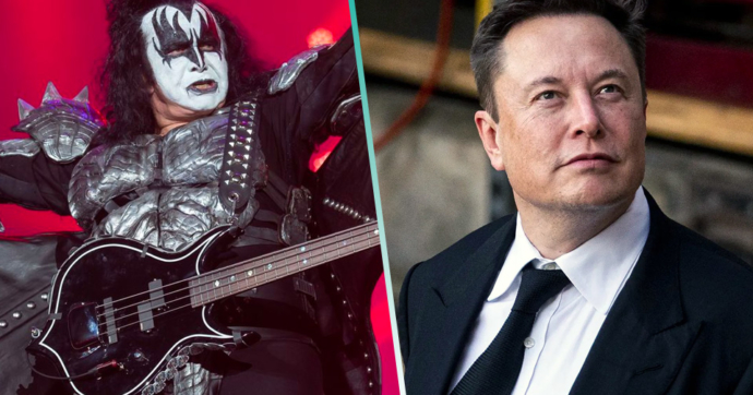 Gene Simmons de KISS celebra la compra de Twitter por parte de Elon Musk