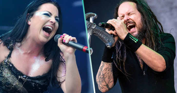 Korn y Evanescence anuncian gira juntos y el nu metal está de fiesta