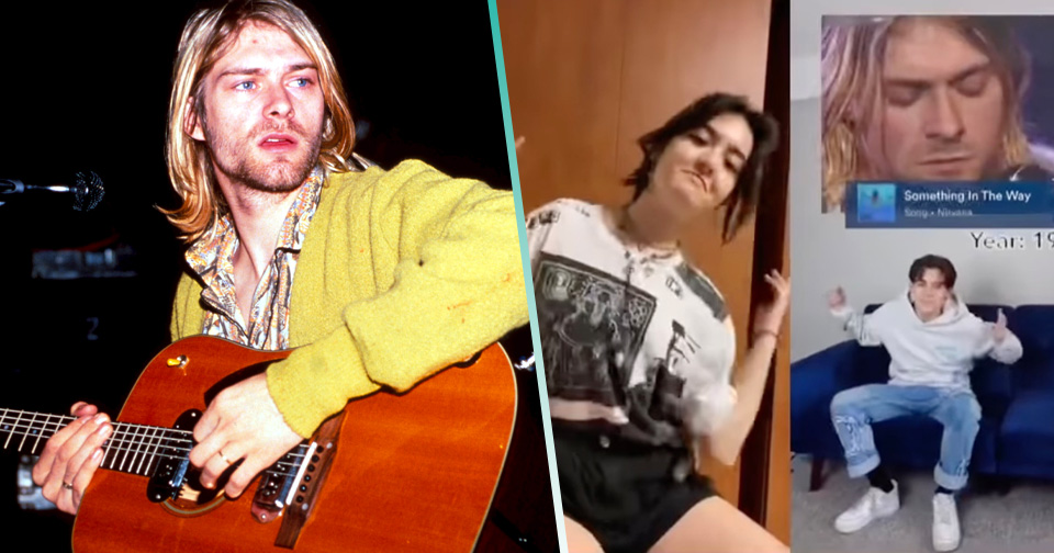Baile de TikTok con música de Nirvana provoca “cringe” en redes sociales