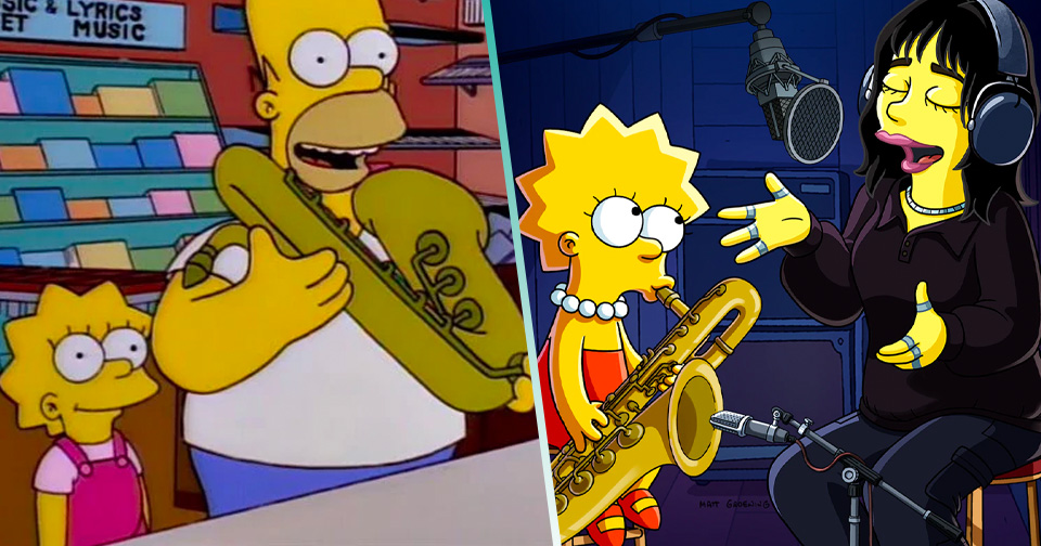 Fans se enojan con “Lisa Simpson” por polémica frase en el capítulo de Billie Eilish