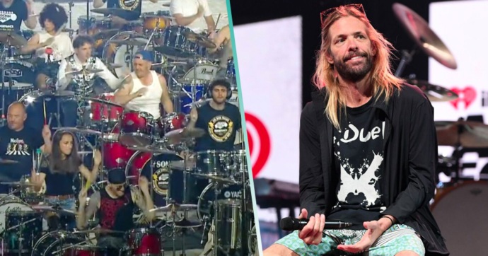 Foo Fighters: Más de 1 mil músicos rinden tributo a Taylor Hawkins con “My Hero”