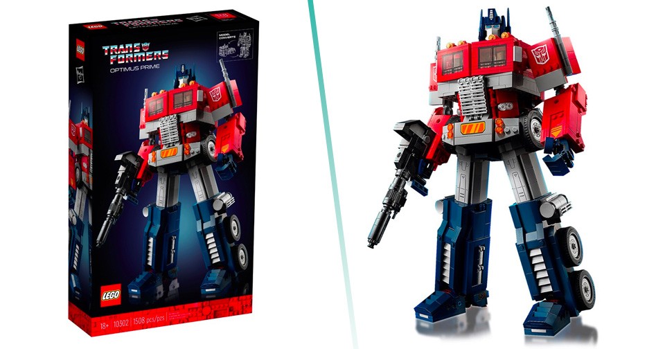 LEGO anuncia un súper set de Optimus Prime que se transforma de verdad
