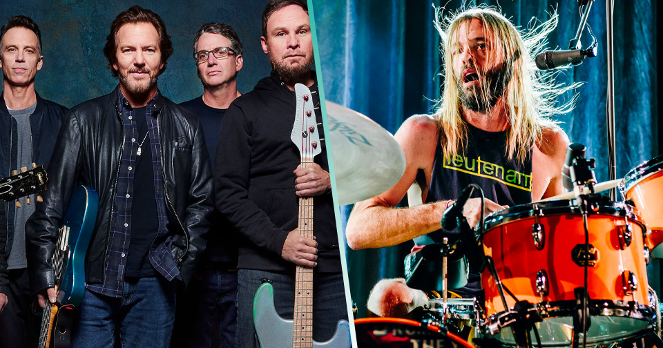 Mira a Pearl Jam tocar un cover de Foo Fighters en honor a Taylor Hawkins