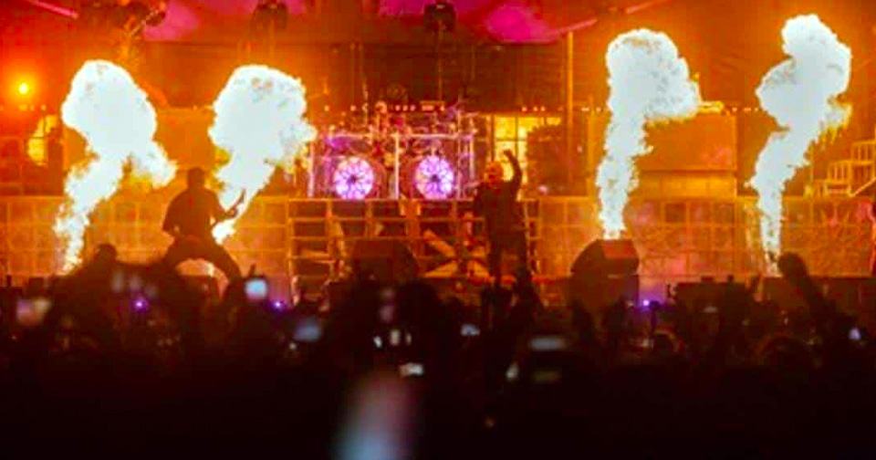 Video: Así empezó el poderoso concierto de Slipknot en el festival Machaca 2022