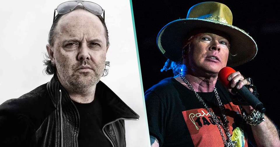 Lars Ulrich nombra la canción de Guns N' Roses que le "voló la cabeza"