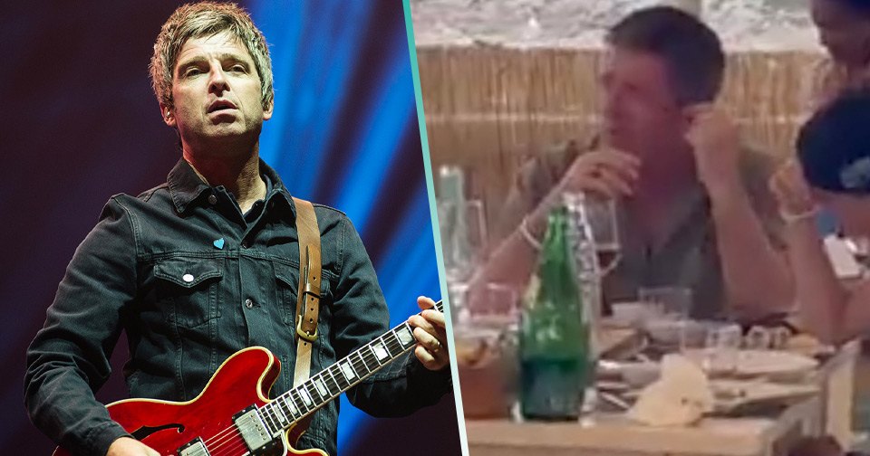 Noel Gallagher asiste a un restaurante y la gente le canta “Wonderwall”