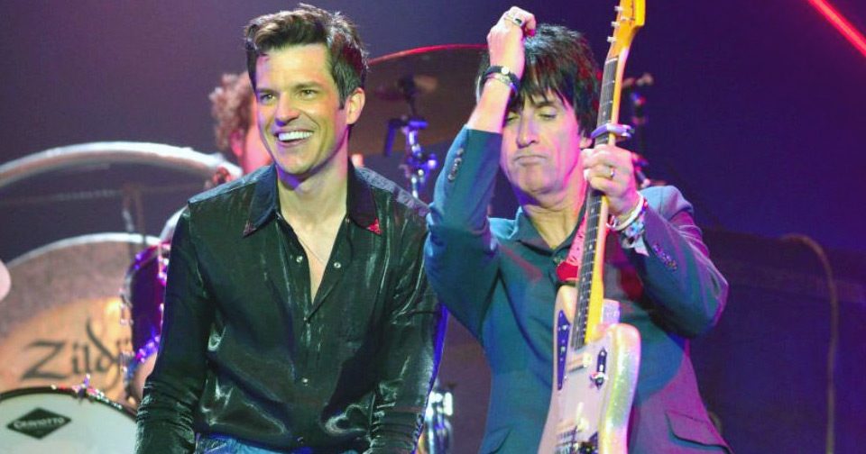 The Killers tocaron tres canciones the The Smiths en vivo con Johnny Marr