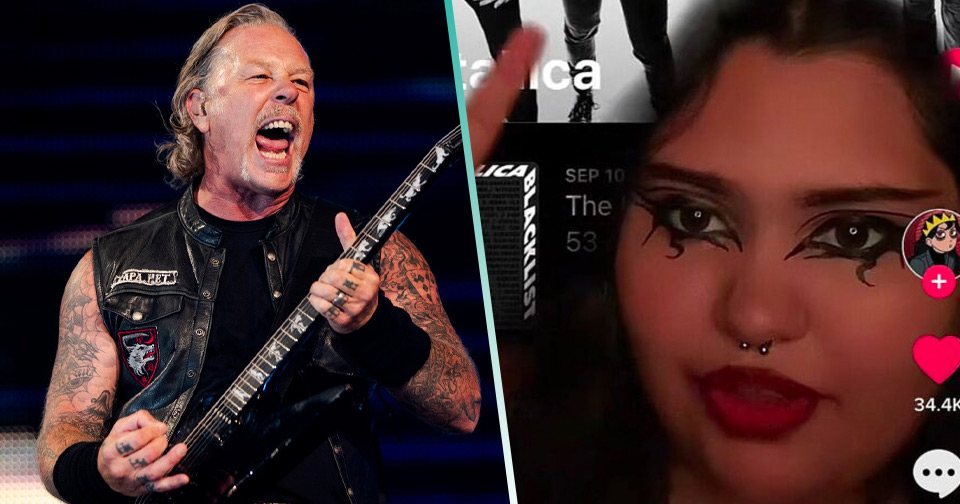 TikToker pide cancelar a Metallica con argumentos absurdos e Internet responde