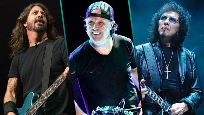 Foo Fighters tocan “Paranoid” de Black Sabbath en vivo con Lars Ulrich de Metallica