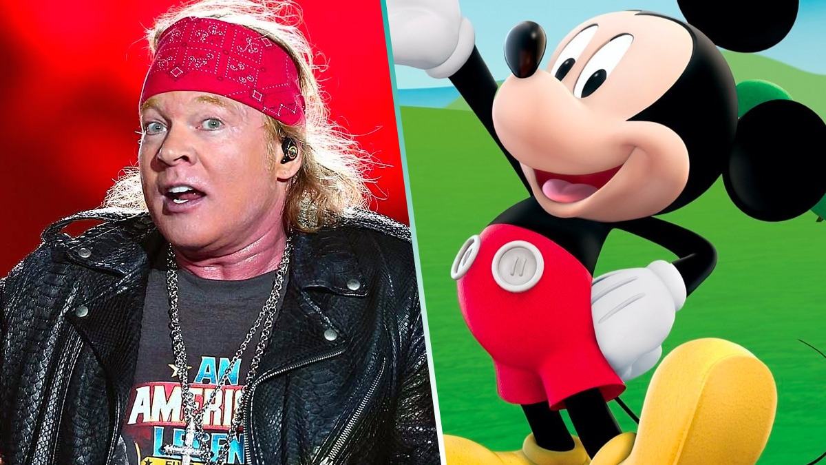 ¡Sí se parece! Fans comparan la voz de Axl Rose con la de Mickey Mouse y es idéntica