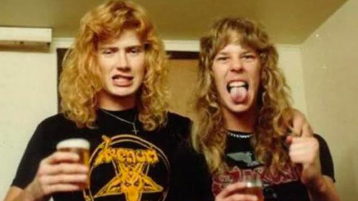 Metallica: Dave Mustaine se arrepiente de haber golpeado a James Hetfield en la cara