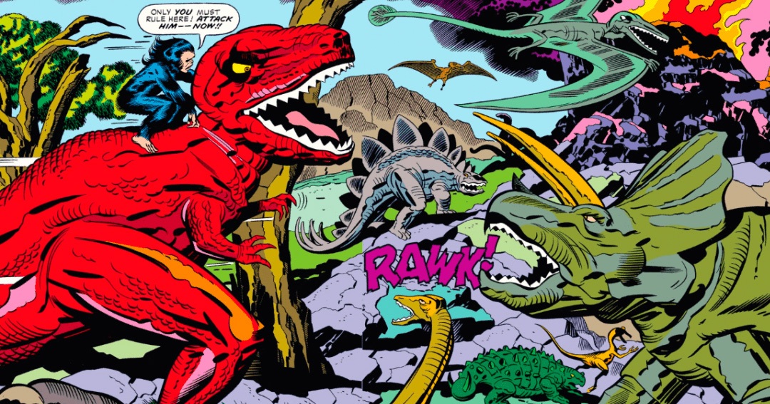 Así se extinguieron los dinosaurios en el universo de Marvel