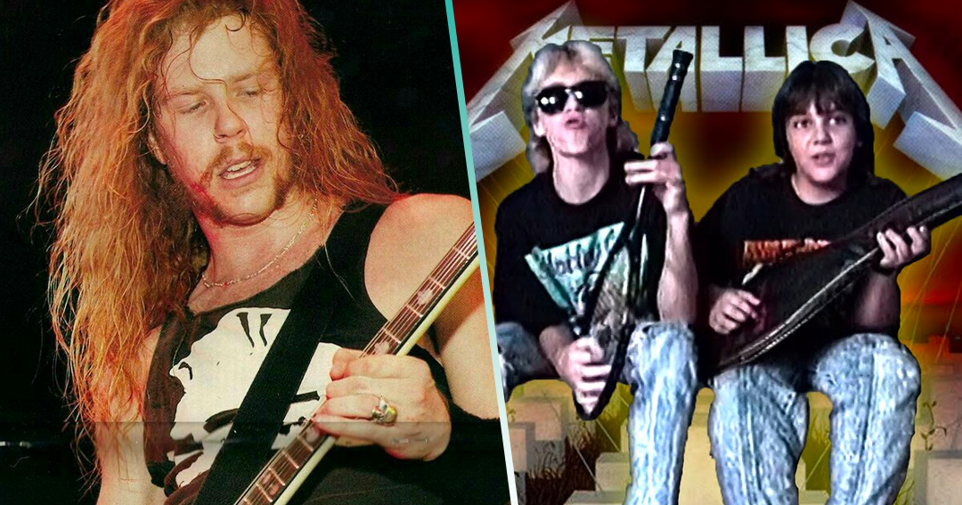 Dos niños grabaron su propio cover de Metallica en 1989 y es lo mejor que verás hoy