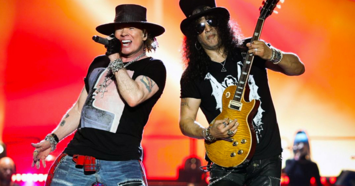 Mira a cuánto subió la fortuna de Axl Rose y Slash gracias a la gira de Guns N’ Roses