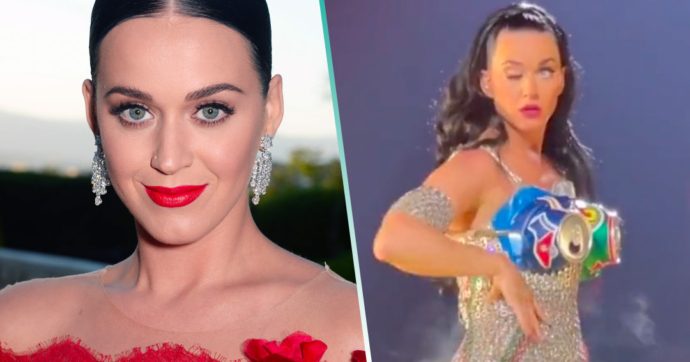 ¿Qué le pasó al ojo de Katy Perry en el video viral que circula en redes?