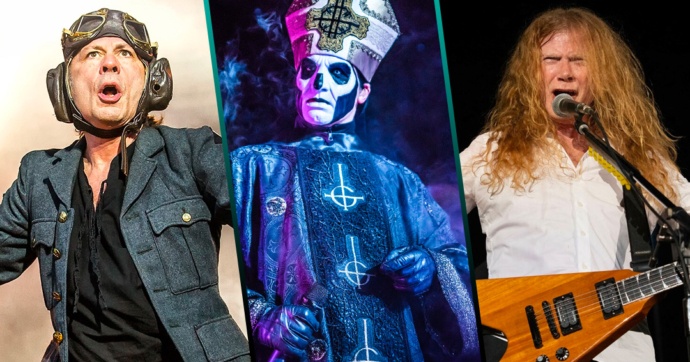 Miembros de Ghost, Iron Maiden y más eligen los 50 mejores discos de metal de la historia