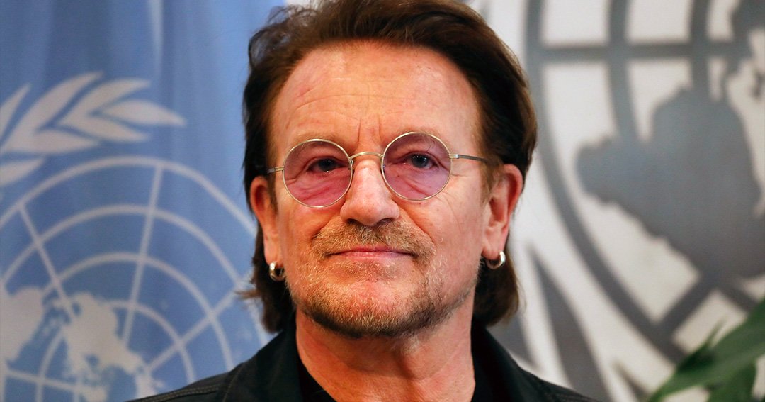 U2: Bono nombra el cantante con "una de las mejores voces del mundo"