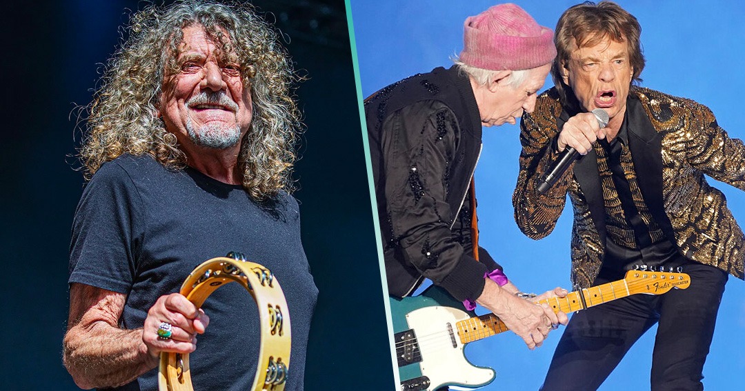Led Zeppelin: Robert Plant elige sus canciones favoritas de The Rolling Stones