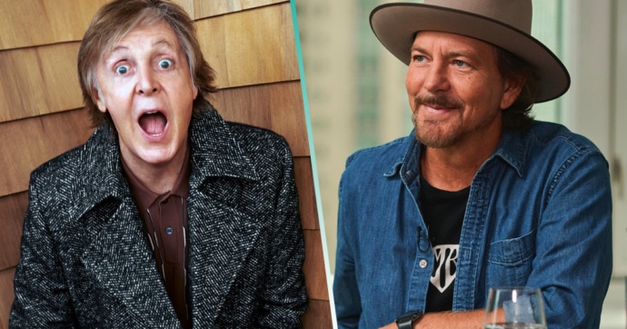 Pearl Jam: La vez que Paul McCartney golpeó a Eddie Vedder en la cara (es real)