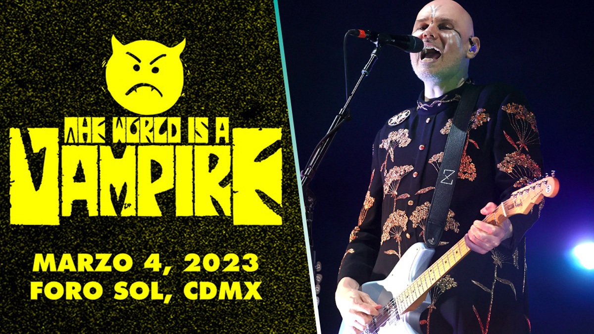 Smashing Pumpkins anuncian un nuevo festival en el Foro Sol: The World Is A Vampire
