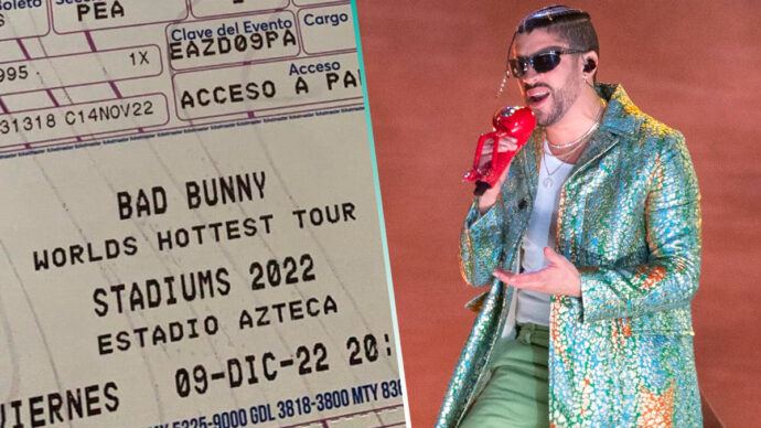Ticketmaster revela cuántas quejas ha recibido por boletos falsos de Bad Bunny