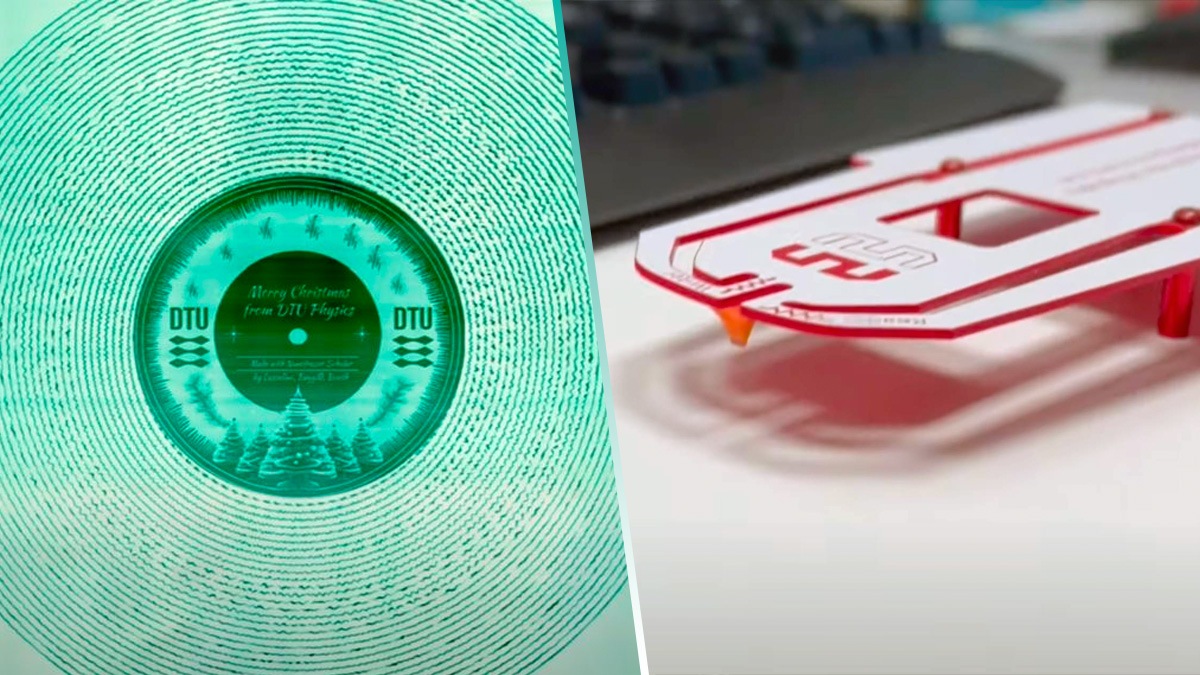 Científicos crean el vinilo más pequeño del mundo de tamaño microscópico