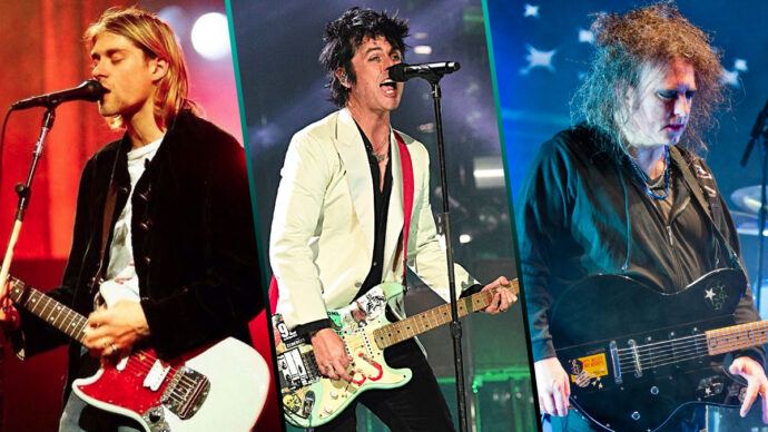 Mira a Green Day tocar covers de Nirvana, The Cure, David Bowie y más en su fiesta de Año Nuevo