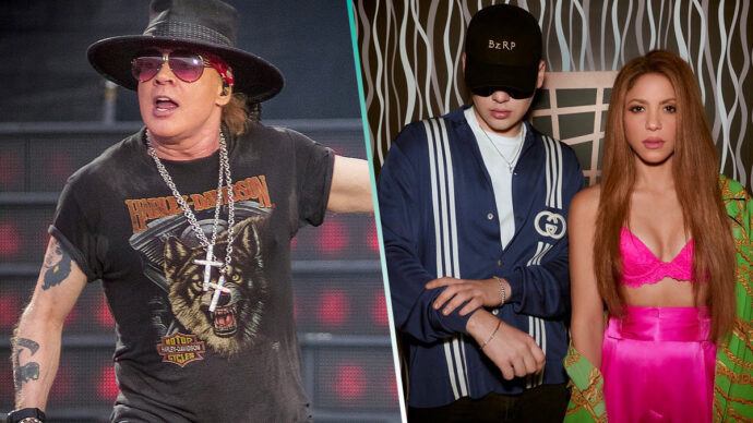 ¿Es verdad? ¿Guns N’ Roses covereó en vivo la canción de Shakira y Bizarrap?
