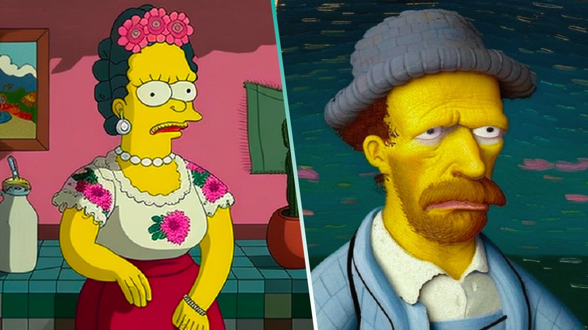 Los Simpson: Así sería “Homero” según Frida Kahlo, Picasso, Banksy y más pintores famosos