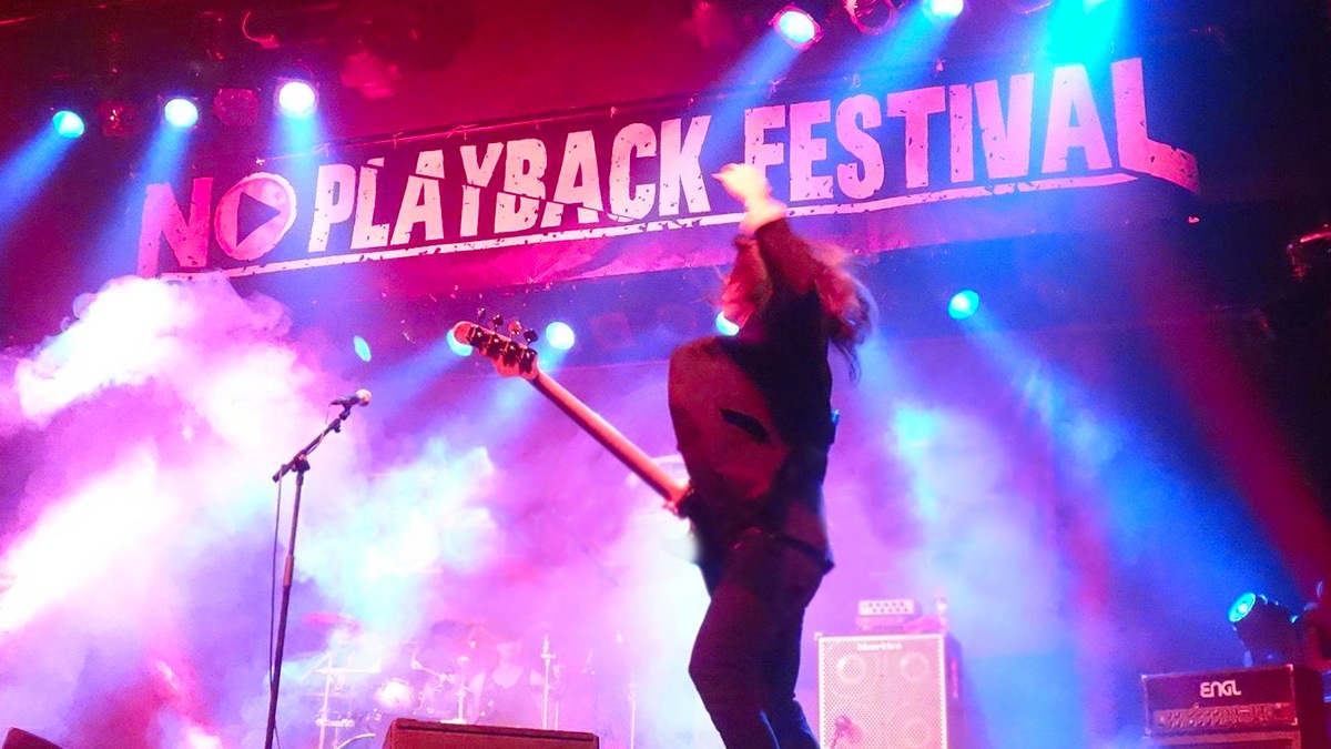 No Playback Festival: Un festival que prohíbe usar playback a las bandas y artistas