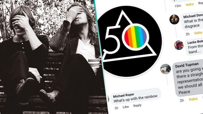 Personas anti-LGBT piden cancelar a Pink Floyd por el arcoíris del ‘Dark Side of the Moon’