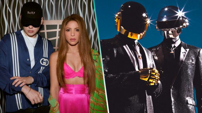 ¿Plagio o tributo? La referencia a Daft Punk en la nueva canción de Shakira y Bizarrap