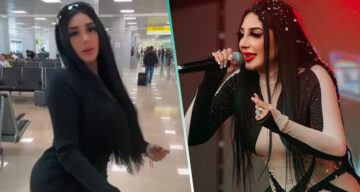 Captan a Bellakath bailando en el aeropuerto y provoca cringe en redes sociales [Video]