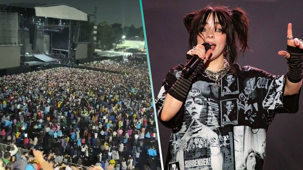 ¡Insólito! Concierto de Billie Eilish en el Foro Sol se cancela a minutos de iniciar por lluvia