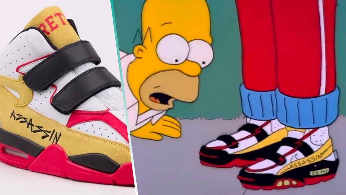 Los legendarios tenis Assassin de “Homero Simpson” son una realidad