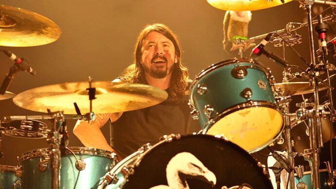 Confirmado: Dave Grohl grabó todas las baterías del nuevo disco de Foo Fighters